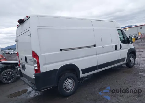 2025 Ram Promaster 2500 Tradesman High Roof 159 Wb W/Pass Seat from USA, damaged, VIN 3C6LRVDGXSE507531